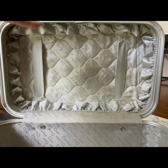 Vintage Christian Dior Luggage Travel Train Case - Picture 5 of 6